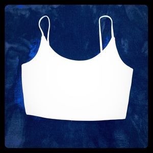 BARA CROP TOP IN WHITE by PRIVACY PLEASE